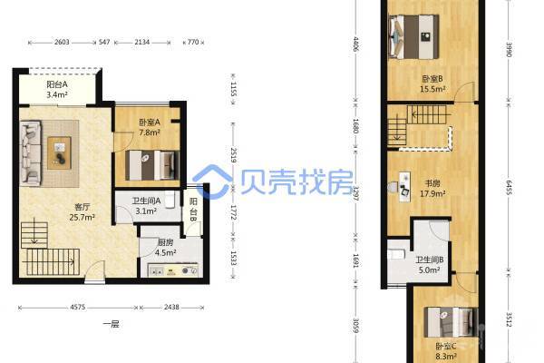 金地名峰|復式大四房，上學方便，周邊配套成熟